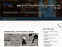 Tablet Screenshot of hermit-media.de